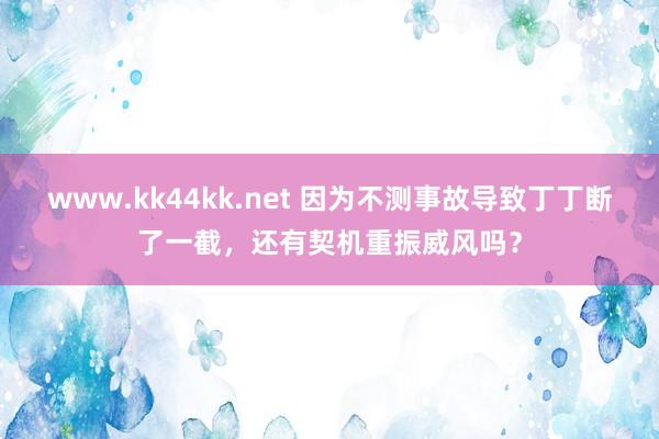 www.kk44kk.net 因为不测事故导致丁丁断了一截，还有契机重振威风吗？